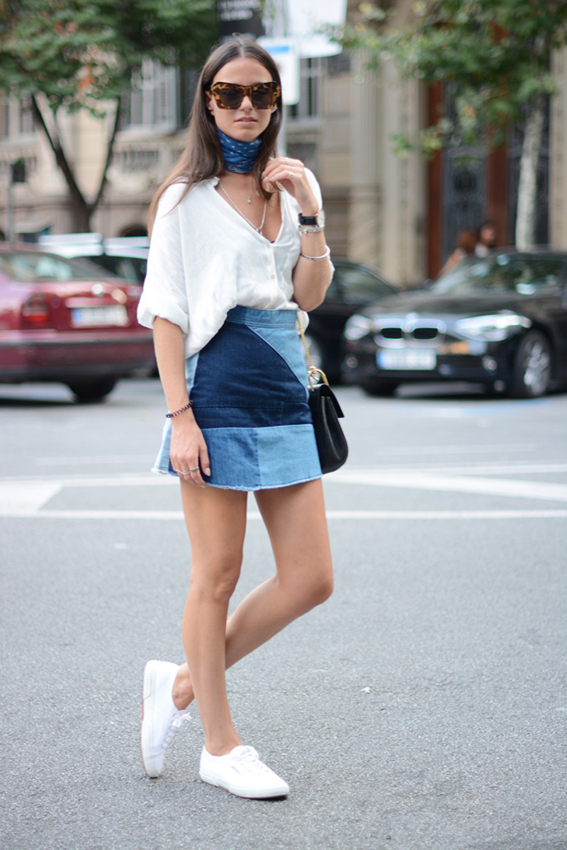 كوني مختلفة و اختاري Patchwork Denim